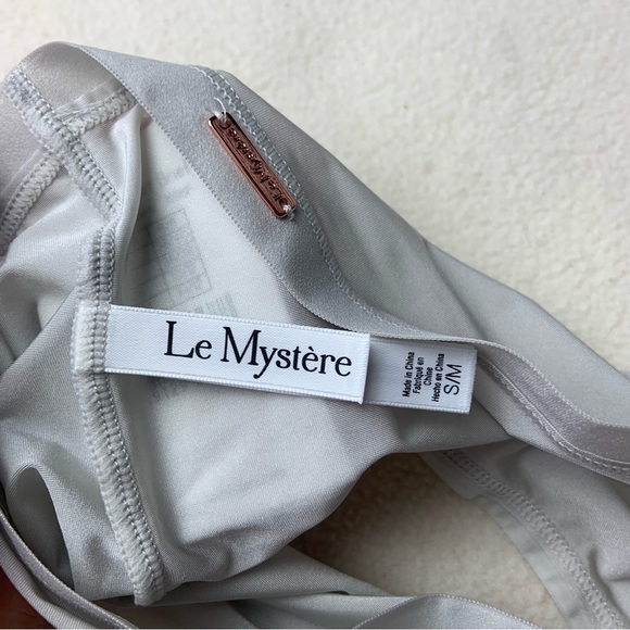 NWT New Le Mystere Light Gray Infinite Comfort Brief Panties in Quartz - Picture 4 of 4
